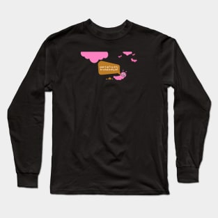 Naughty Caterpillar Pooping & Transforming Long Sleeve T-Shirt